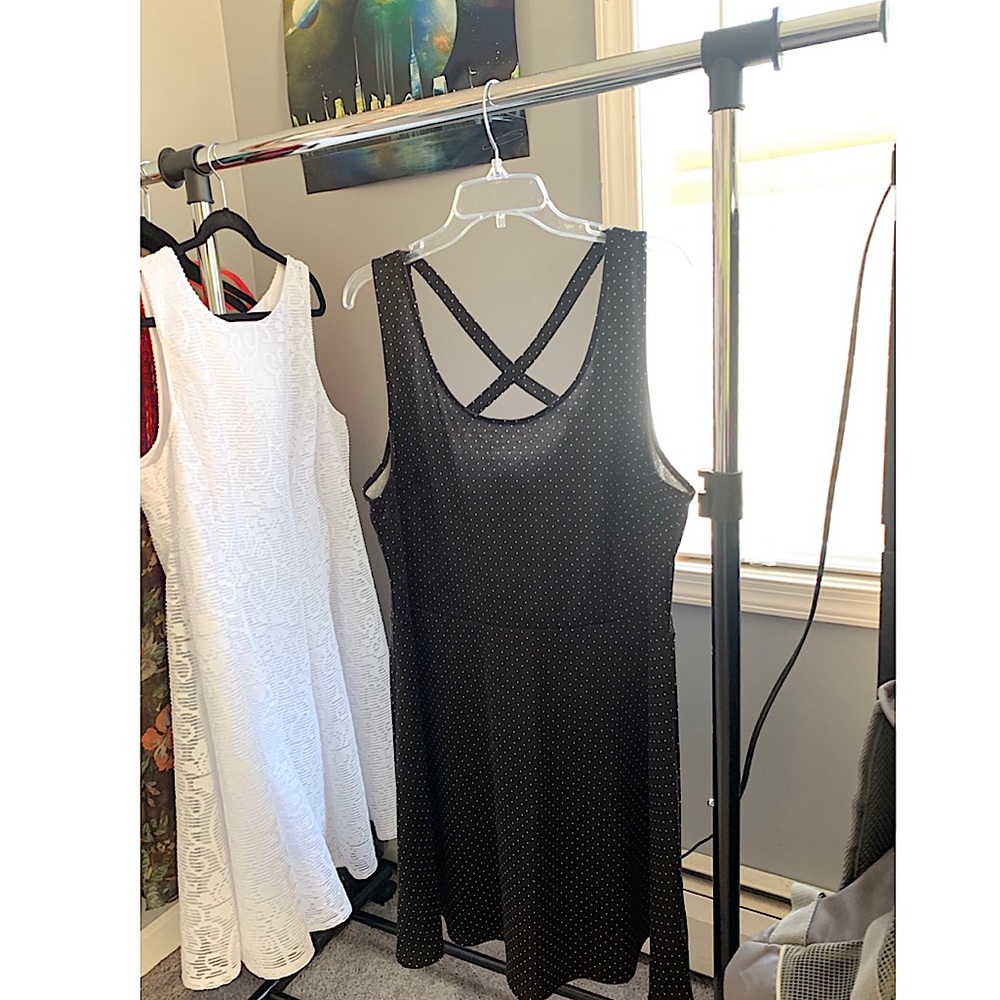 Black Dress w/ White Dots